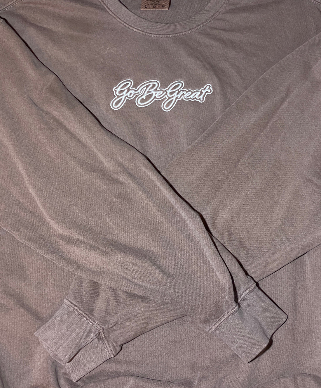 R4I HeavyWt Sweatshirt-  Brownw/White