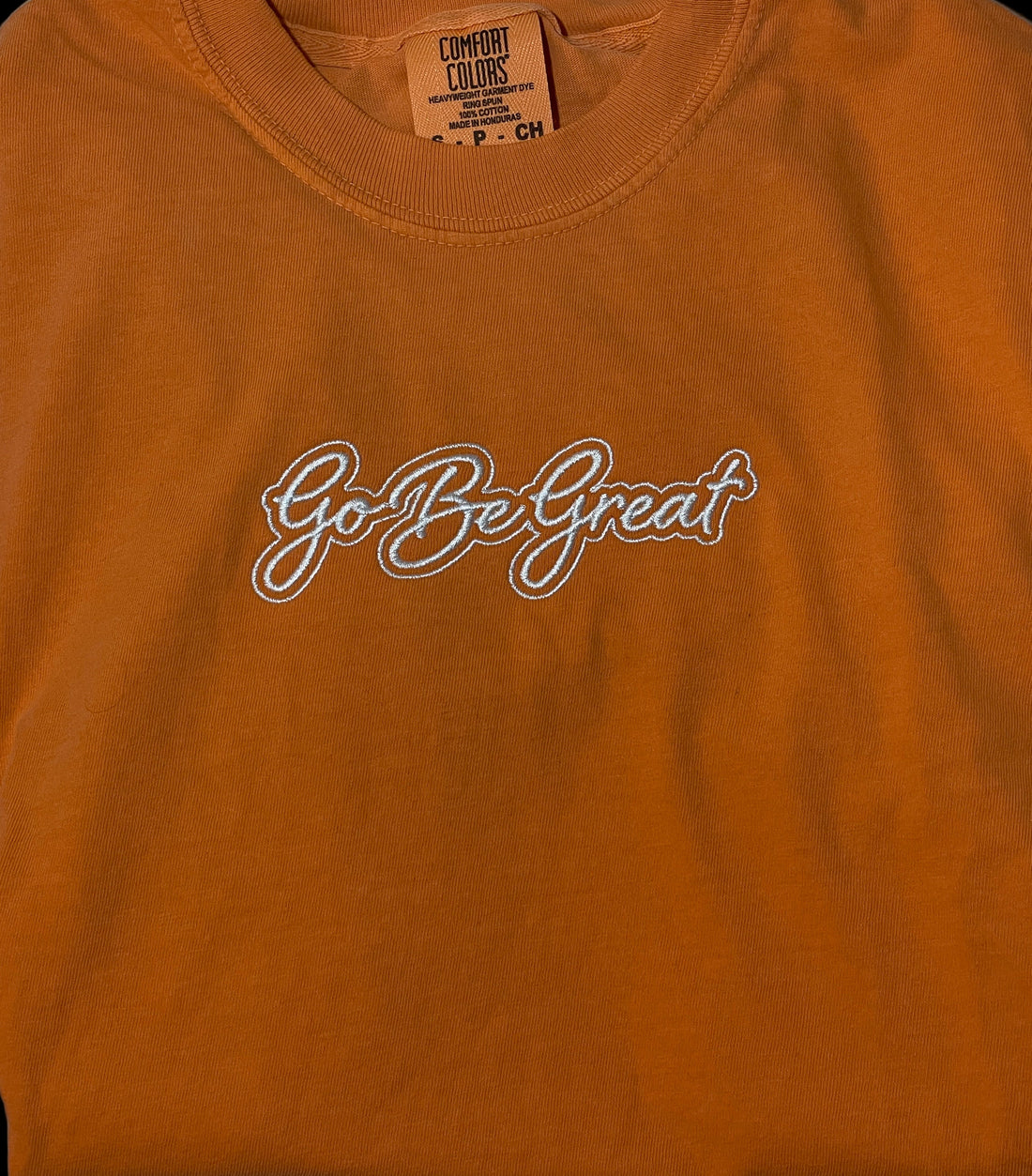 R4I HeavyWt T-shirt - Orangew/White