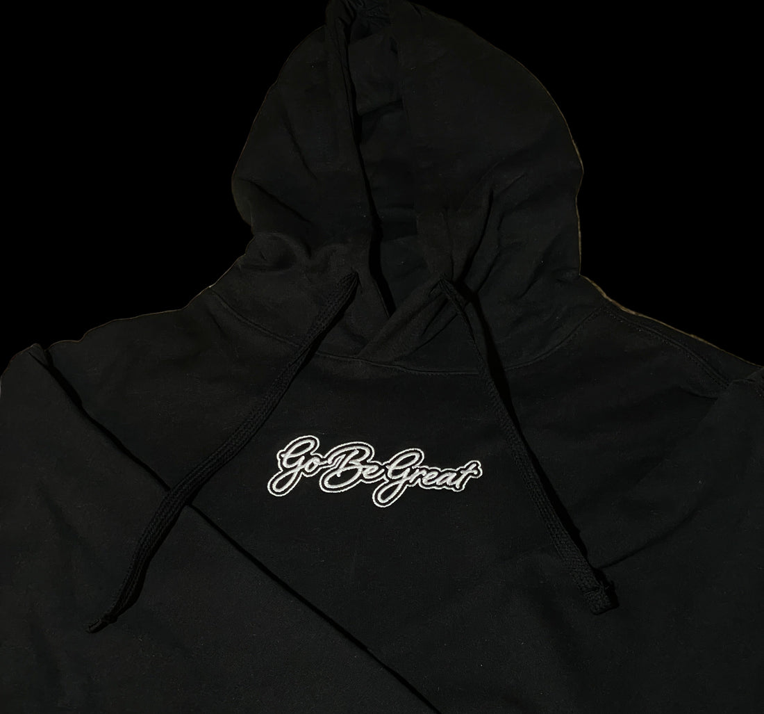 R4I Hoodie- Blackw/White