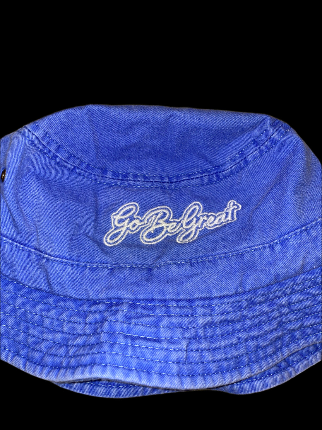 R4I Bucket-RoyalBlueJeanw/White
